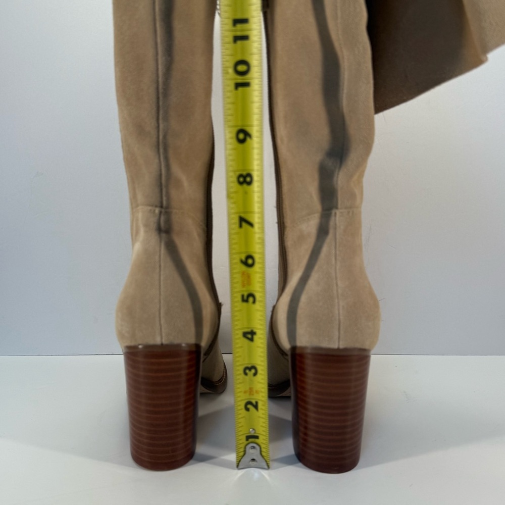 NWOB Kelsi Dagger Brooklyn Logan Fawn Suede Over-the-Knee Women's Boots 8 - Picture 11 of 16